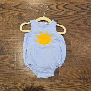 Blue and Yellow Sun Bodysuit